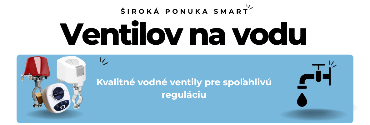 smart ventili na vodu